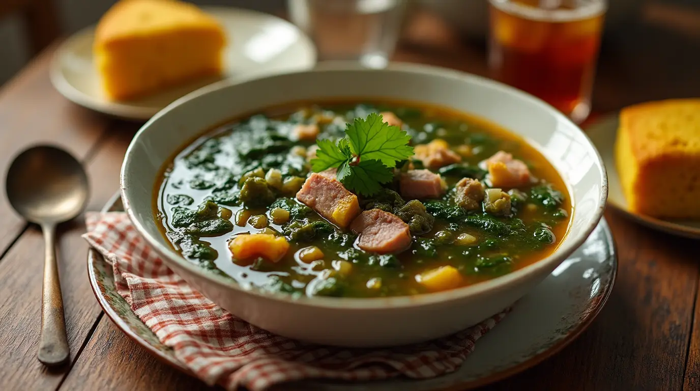 turnip green soup recipe