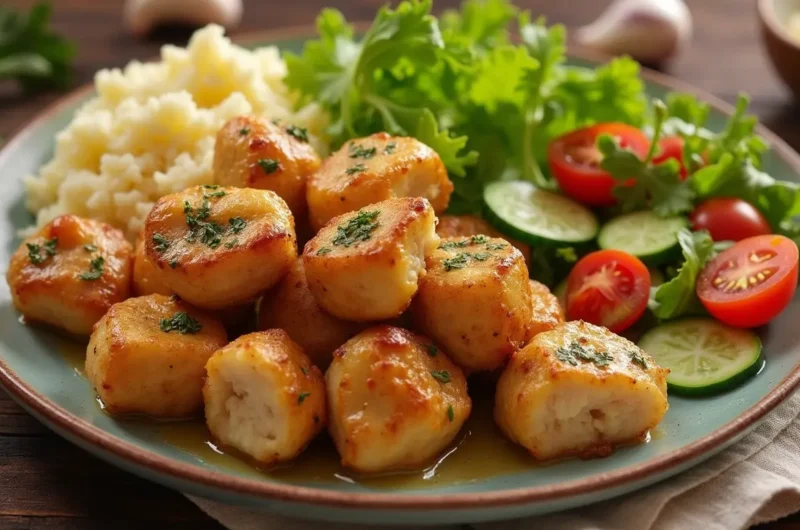Garlic Butter Chicken Bites: Easy 20-Minute Meal Idea