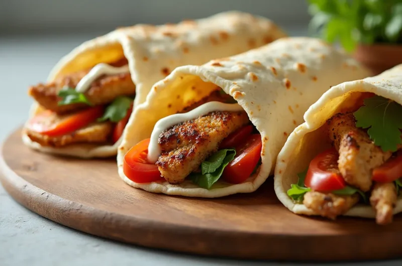 How to Make Delicious Chicken Pita in 15 Minutes